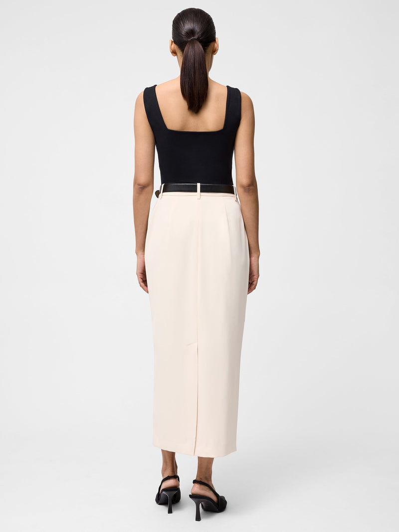French Connection Square Neck Bodysuit Black