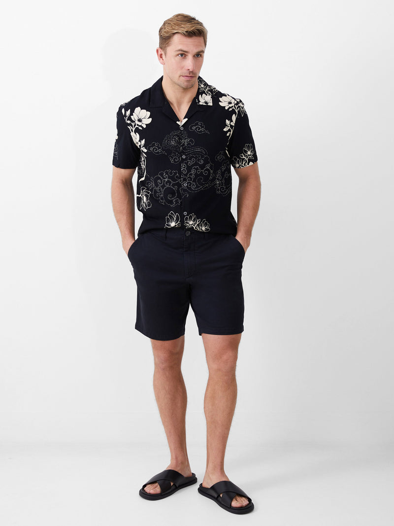french connection Stretch Chino Shorts Black
