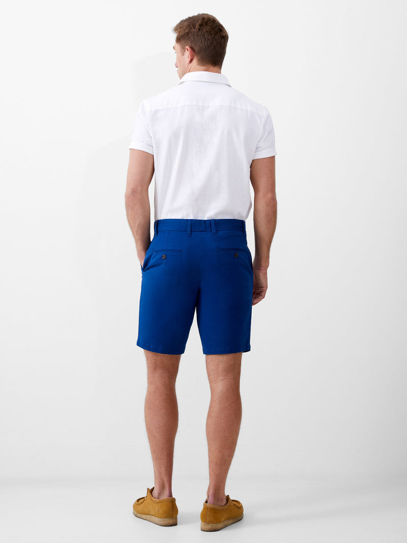 French Connection Stretch Chino Shorts Navy