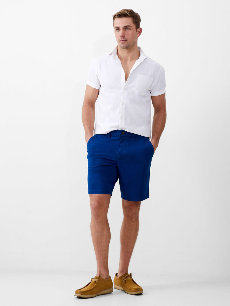french connection Stretch Chino Shorts Navy