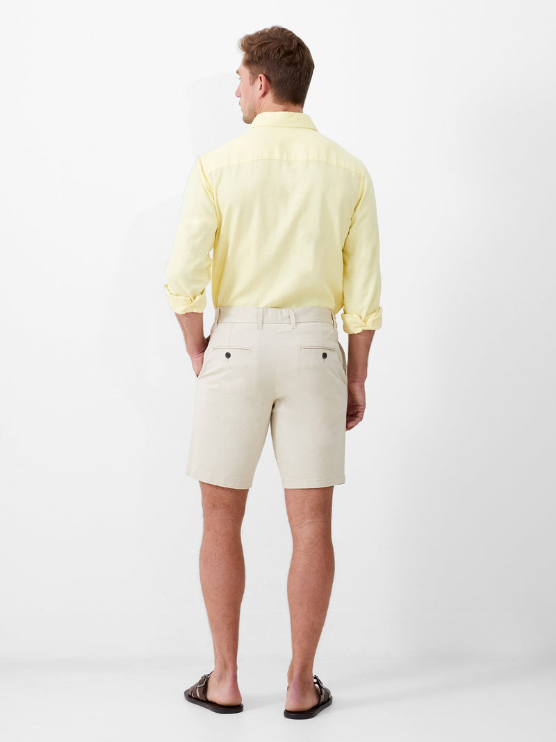 French Connection Stretch Chino Shorts Stone