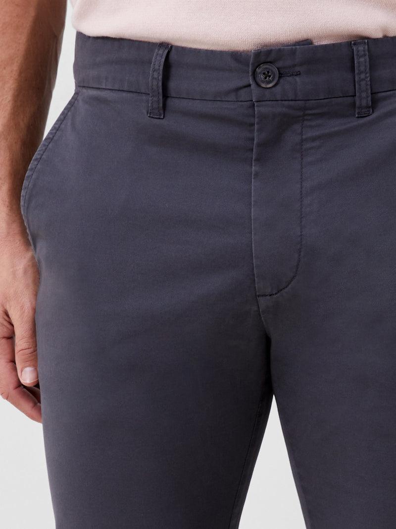 French Connection Stretch Chino Trousers Charcoal