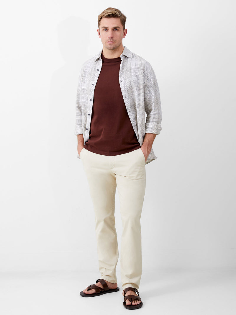 french connection Stretch Chino Trousers Stone