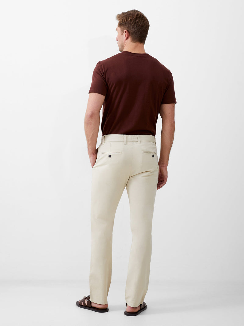 French Connection Stretch Chino Trousers Stone