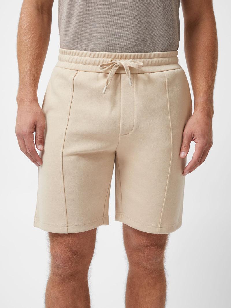french connection Stretch Sweat Jog Shorts Sand