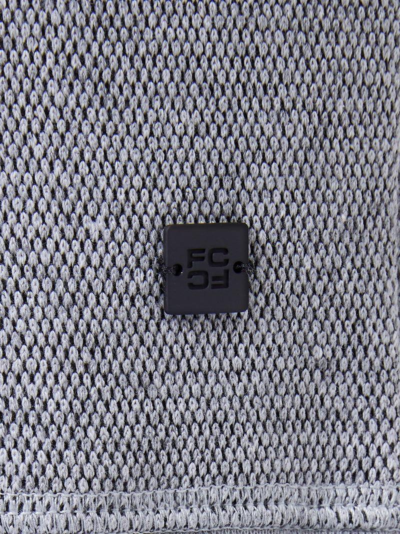 French Connection Textured Crew Sweatshirt Grey