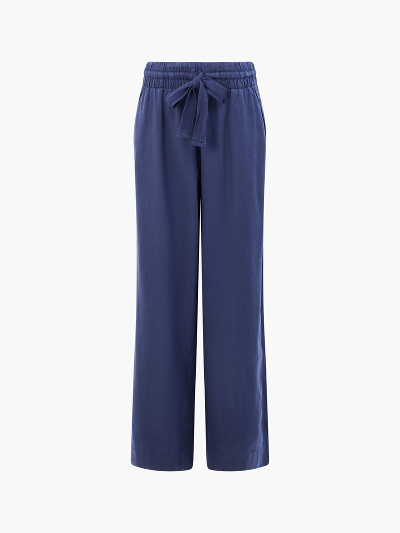french connection Tie Trousers Midnight Blue