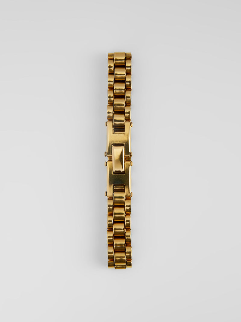 French Connection Watch Strap Bracelet Brass