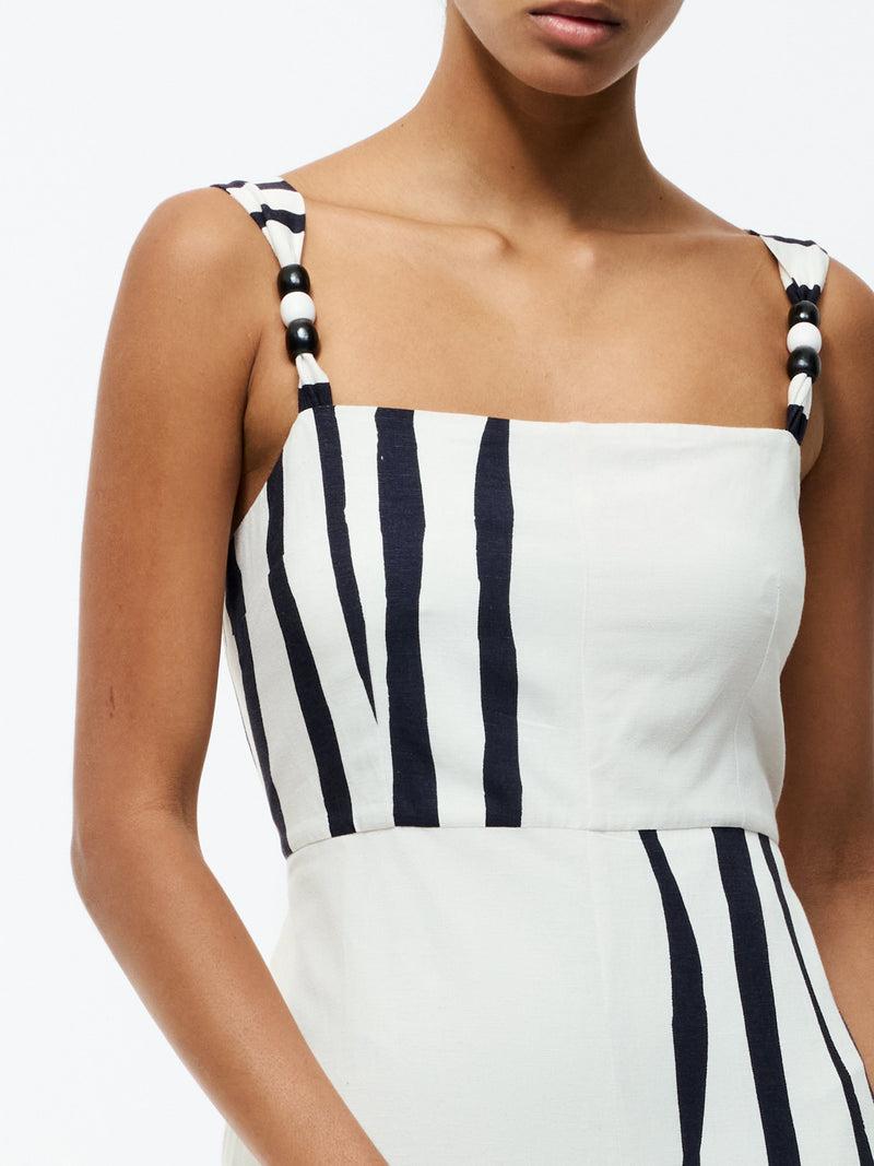 French Connection Genevieve Ariette Dress White/Black