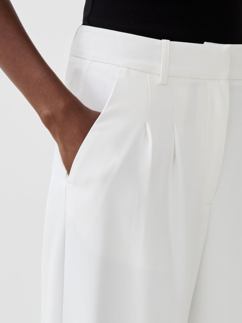 French Connection Harrie Tailored Trousers Porcelain Cream