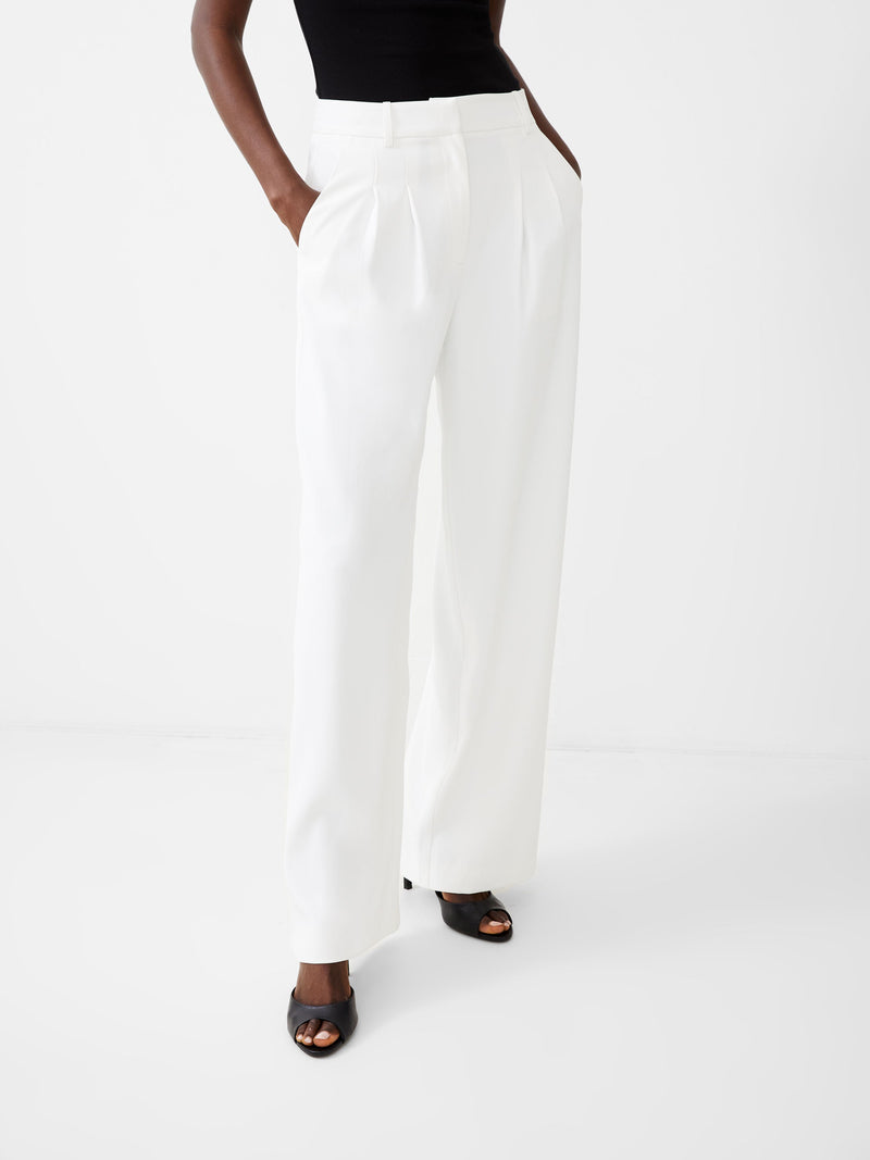 French Connection Harrie Tailored Trousers Porcelain Cream