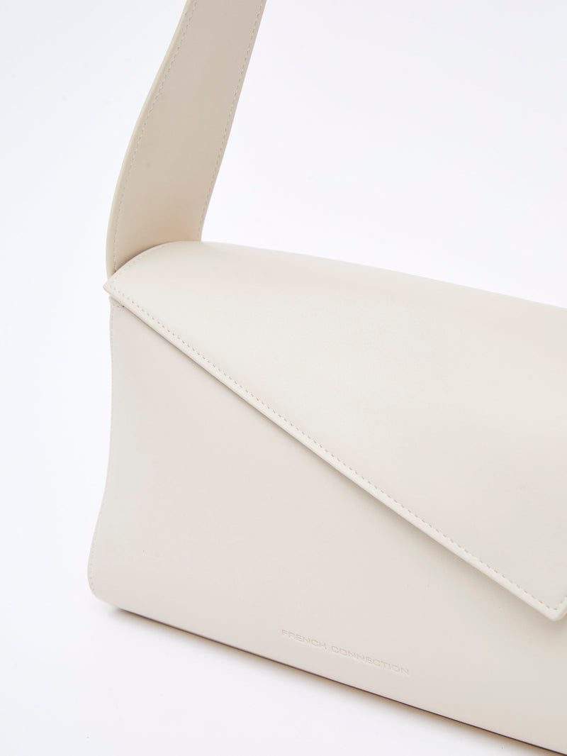 French Connection Jeenaa X Envelope Bag Classic Cream