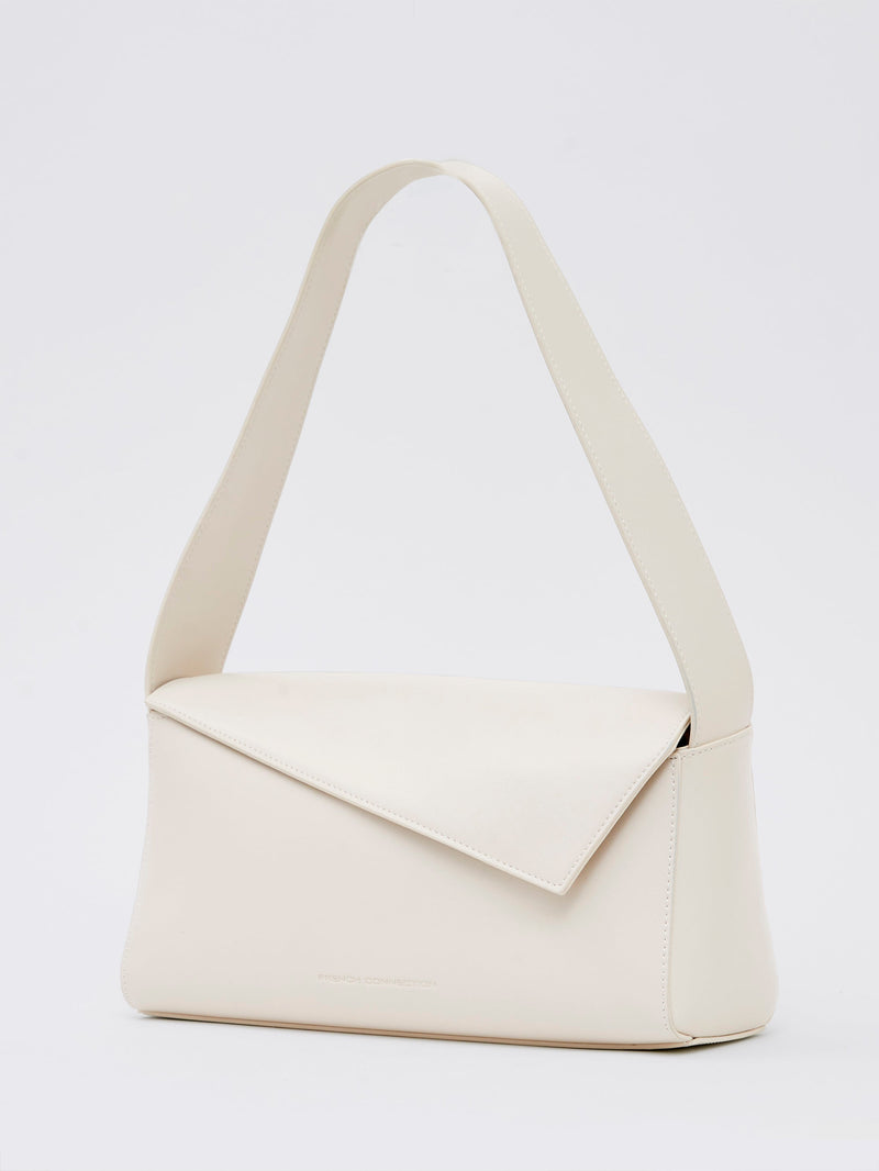 French Connection Jeenaa X Envelope Bag Classic Cream
