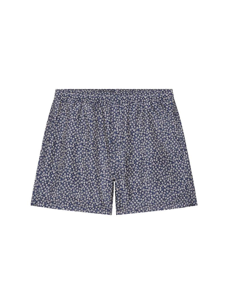 french connection Marine Floral Swim Shorts Marine/Salt