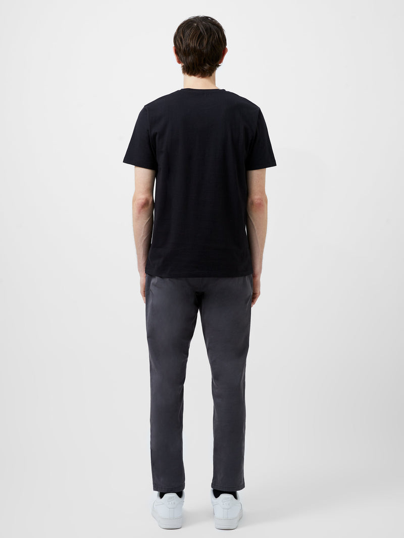 French Connection Mini Dice Organic Graphic T-Shirt Black