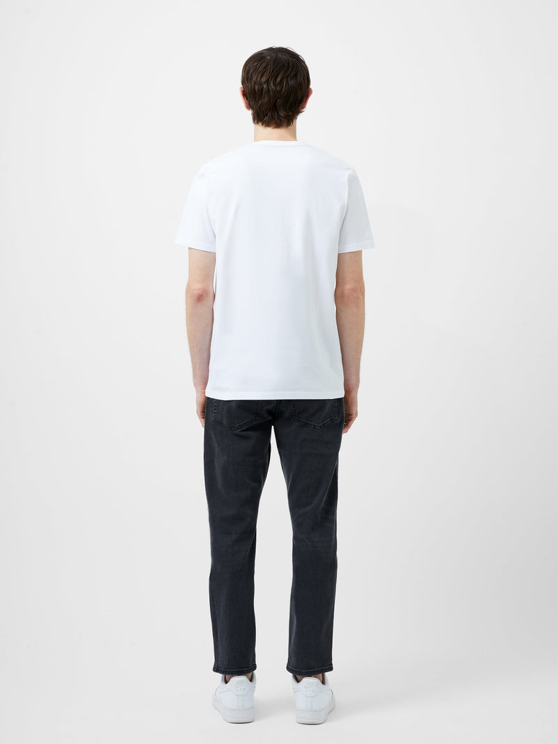 French Connection Mini Dice Organic Graphic T-Shirt White