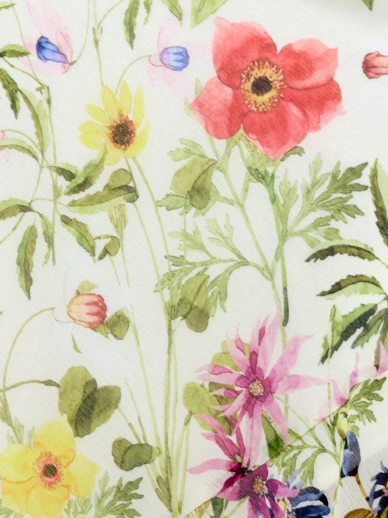 French Connection Monica Hallie Maxi Skirt White Multi