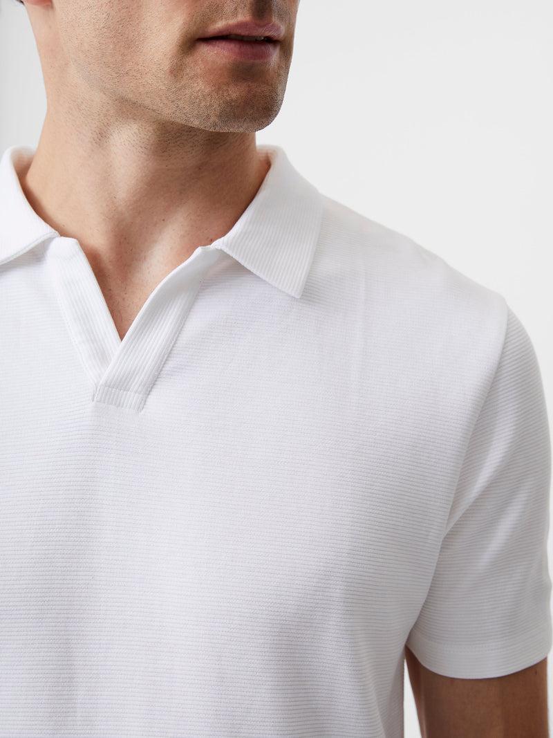 French Connection Ottoman Trophy Neck T-Shirt White