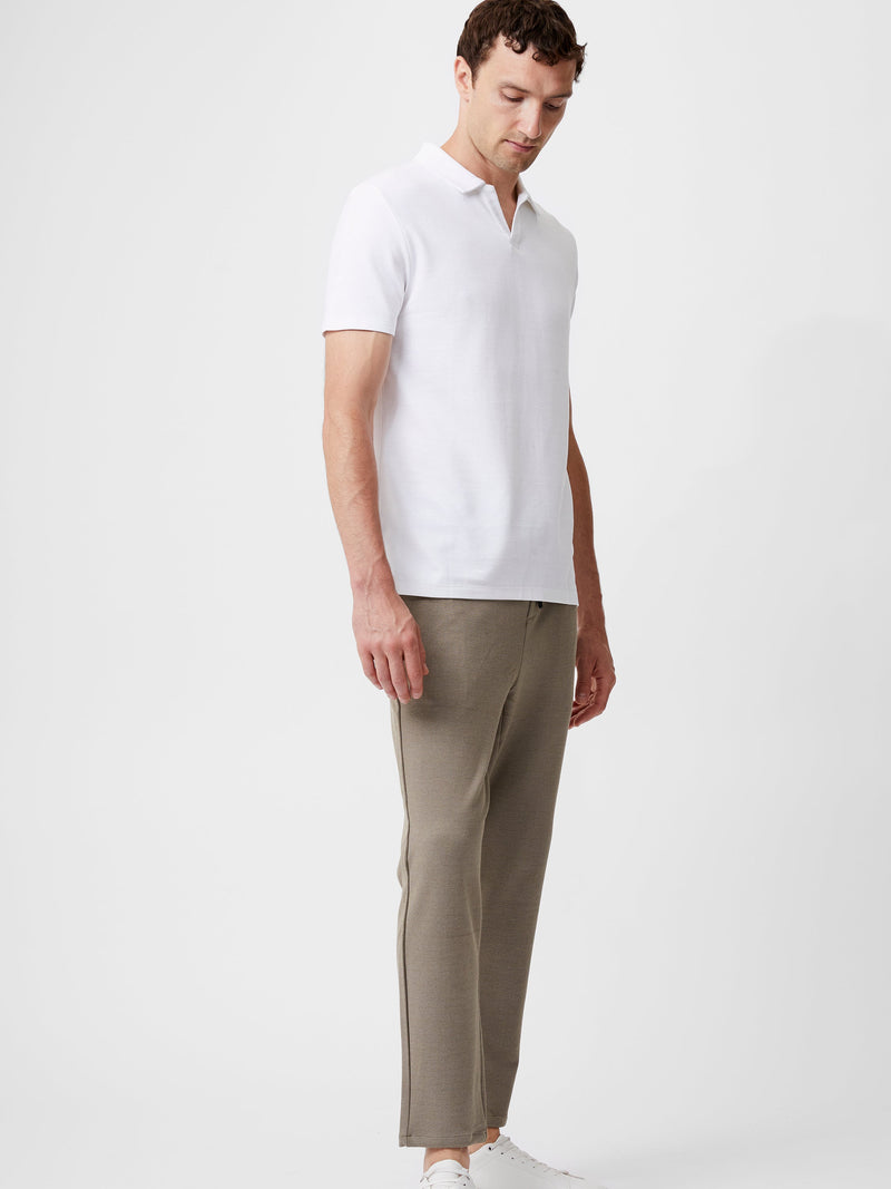 French Connection Ottoman Trophy Neck T-Shirt White