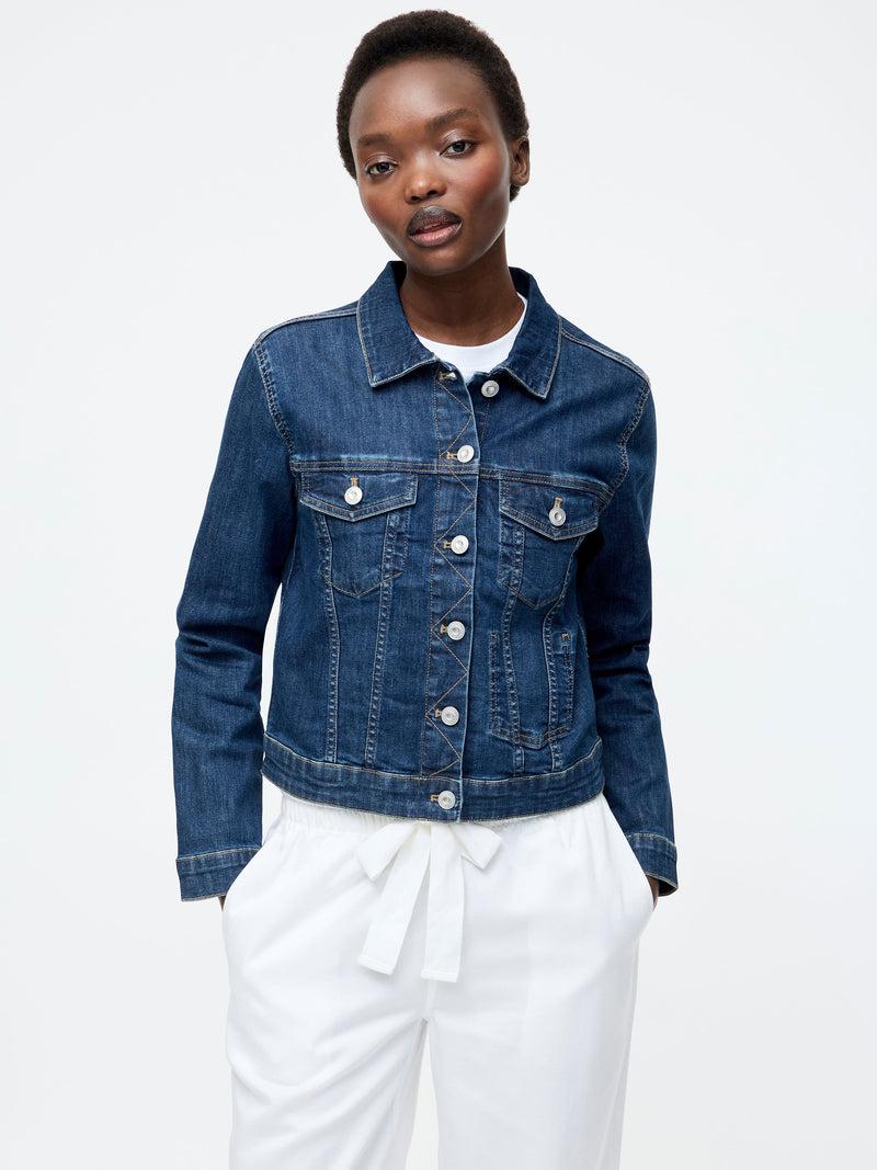 french connection Prem Recycled Denim Jacket Vintage
