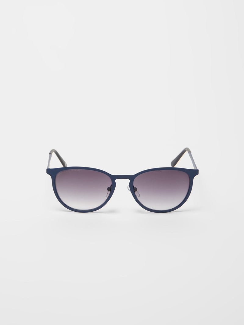 french connection Preppy Round Sunglasses Utility Blue