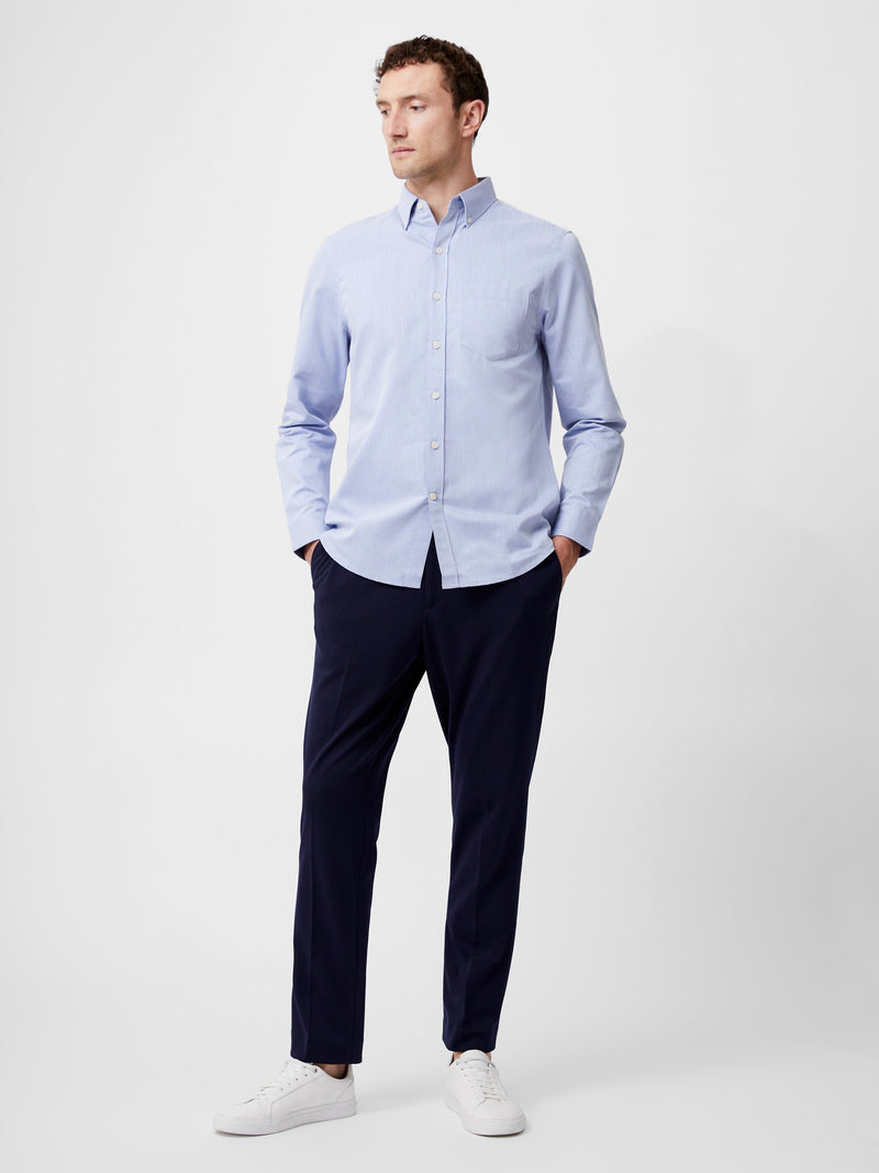 french connection Regular Fit Button Down Oxford Shirt Light Blue
