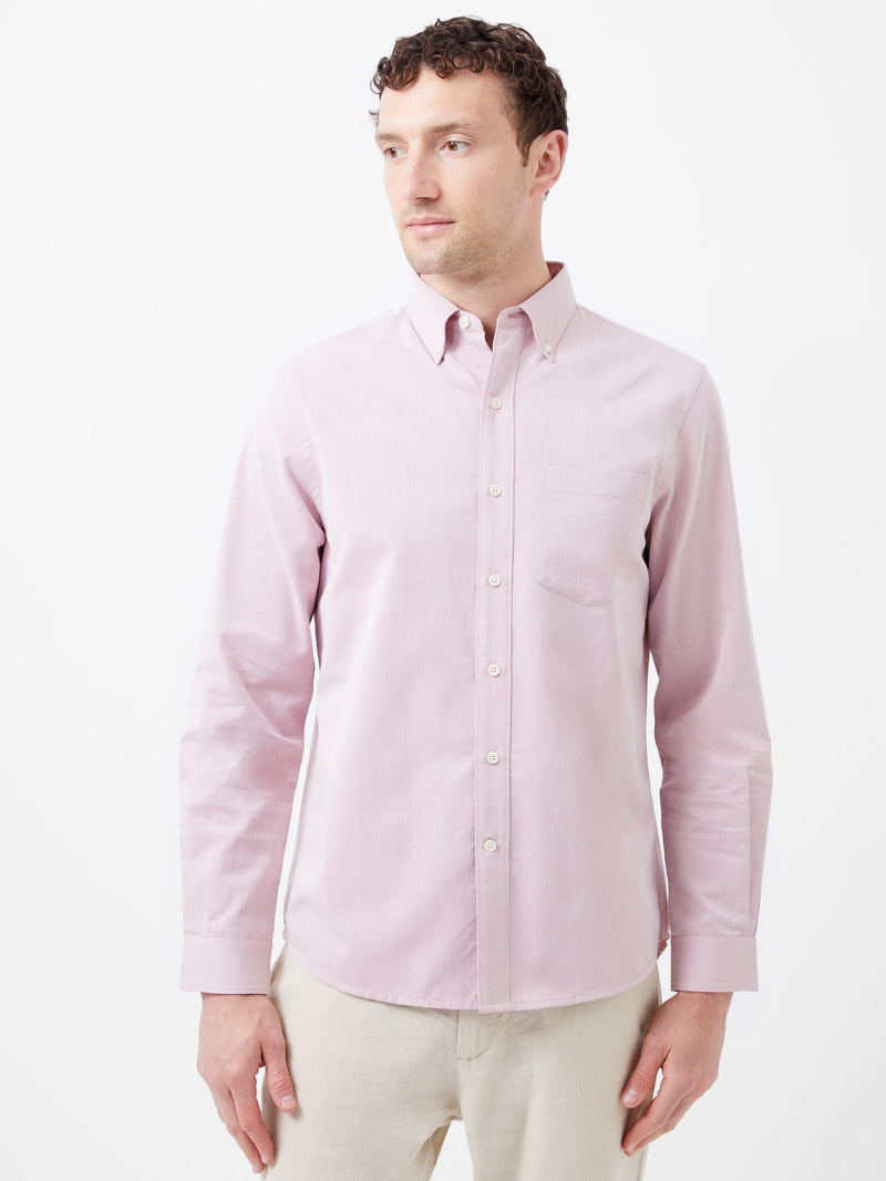 french connection Regular Fit Button Down Oxford Shirt Pink