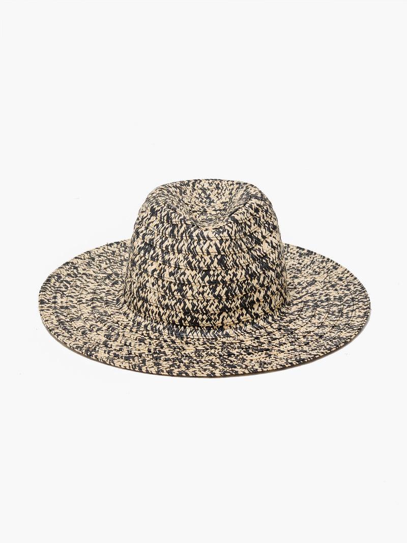 french connection Salt and Pepper Sun Hat Natural/Black