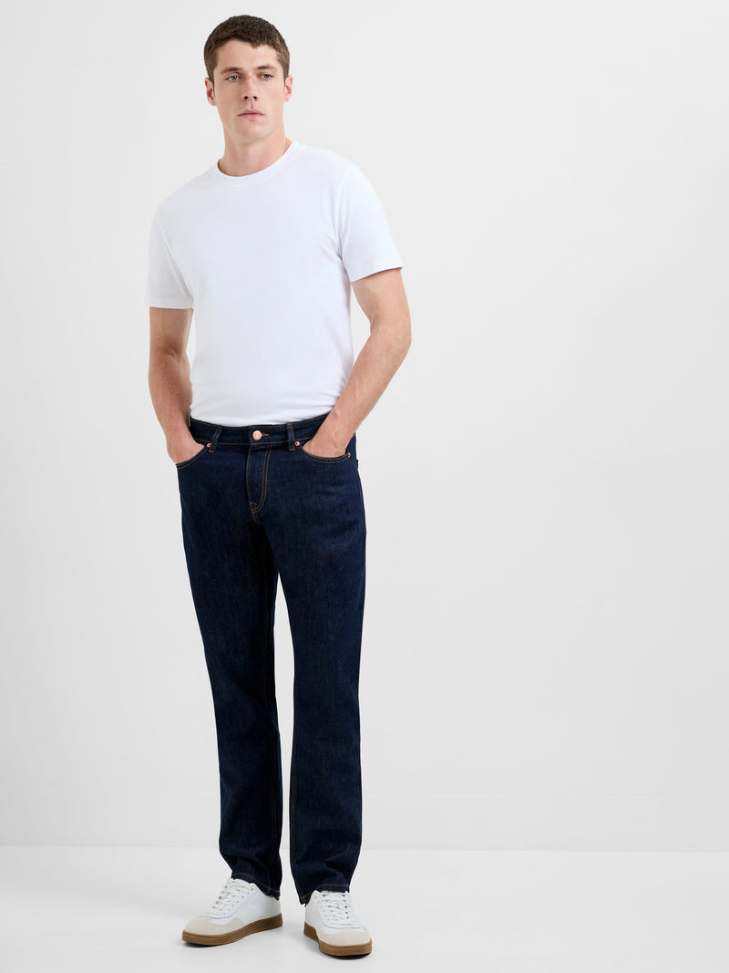 french connection Slim Fit Selvedge Denim Jeans Indigo Blue