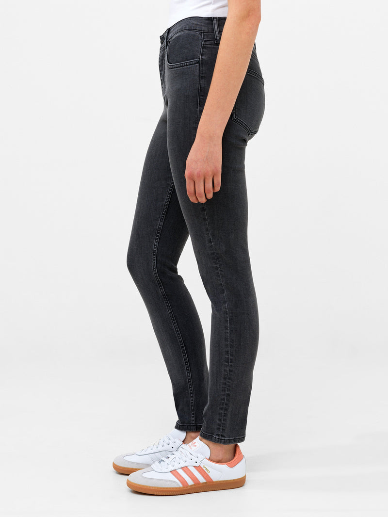 French Connection Soft Stretch Denim High Rise Skinny Jeans 30 Inch Charcoal