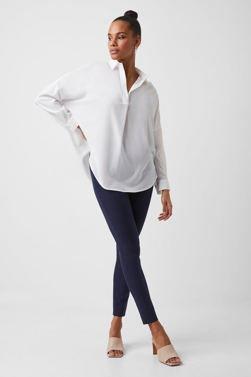 French Connection Street Twill Skinny Trousers Nocturnal