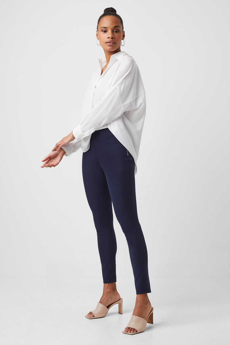 French Connection Street Twill Skinny Trousers Nocturnal