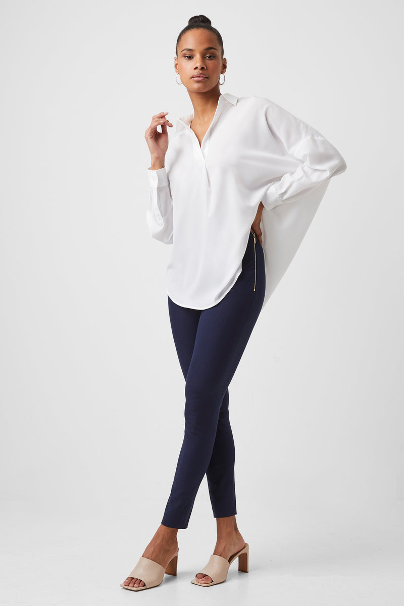 french connection Street Twill Skinny Trousers Nocturnal