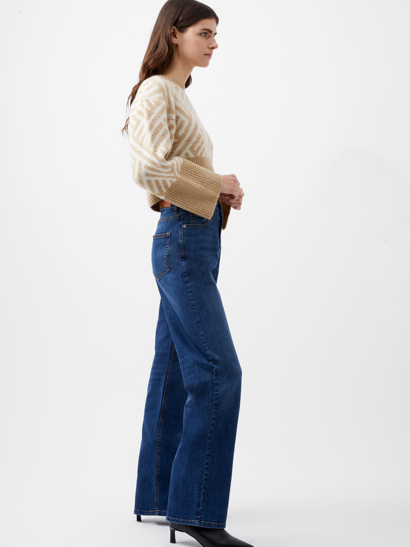 French Connection Toms Denim Bleach Line Jeans 32 Inch Vintage