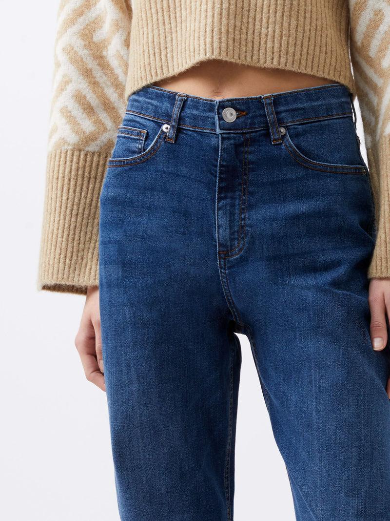 French Connection Toms Denim Bleach Line Jeans 32 Inch Vintage