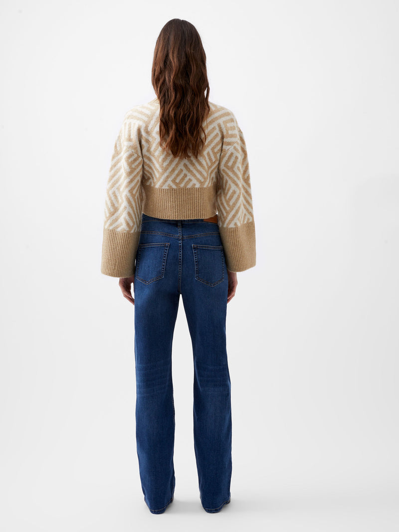 French Connection Toms Denim Bleach Line Jeans 32 Inch Vintage