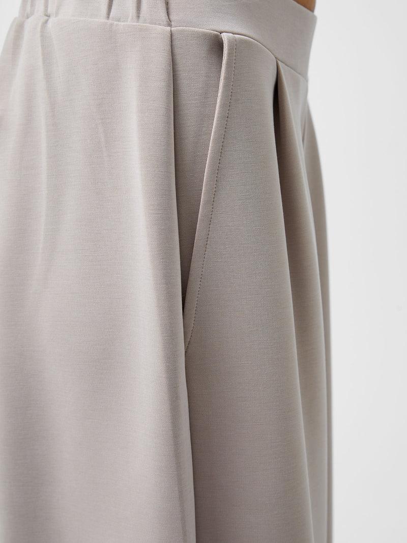 French Connection Wren Wide Leg Trousers Washed Macchiato