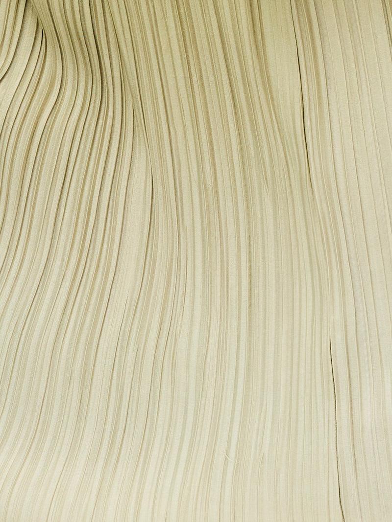 French Connection Xena Pleated Ombre Midi Dress Khaki Ombre