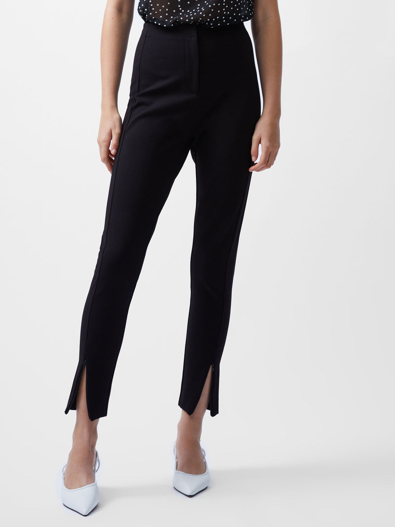 French Connection Xia Ponte Jersey Leggings Blackout