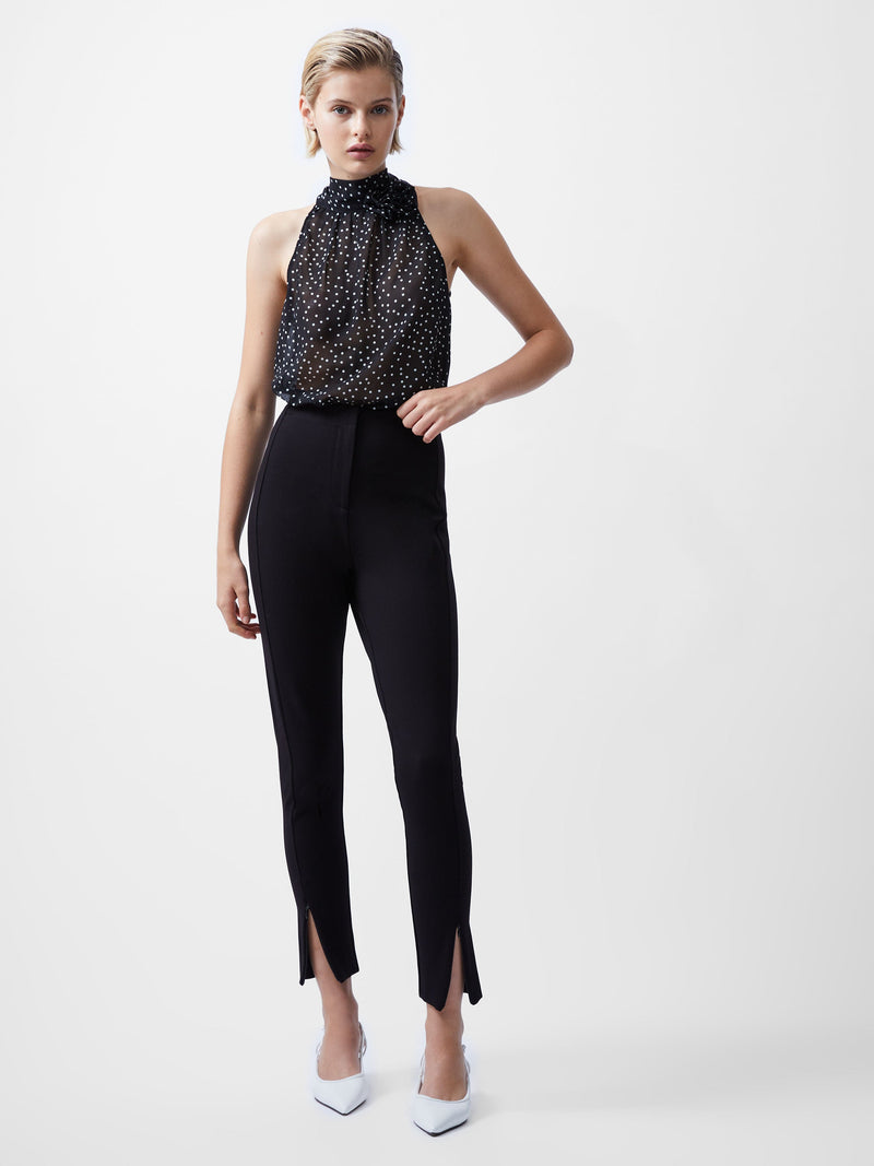 french connection Xia Ponte Jersey Leggings Blackout