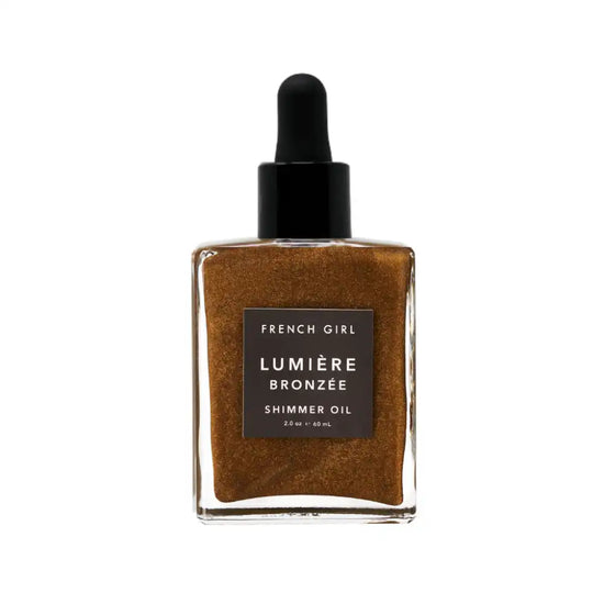 french girl Bronzée Shimmer Oil