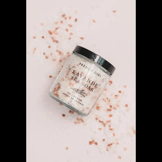 French Girl Calming Lavender Bath Salts