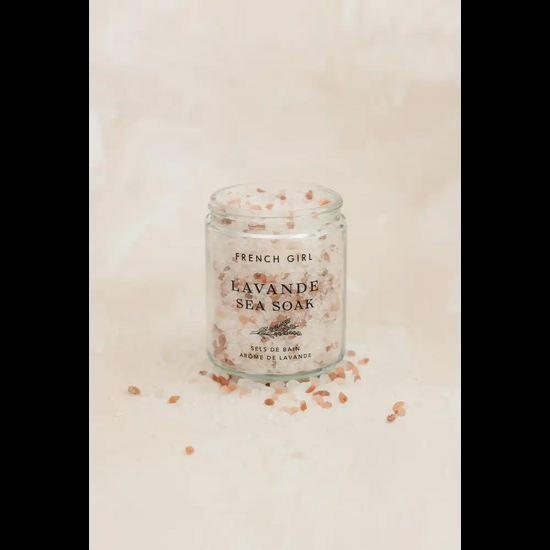 French Girl Calming Lavender Bath Salts