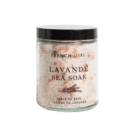 french girl Calming Lavender Bath Salts