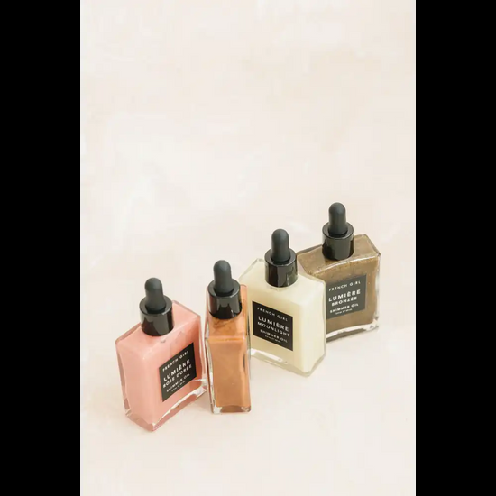 French Girl Caramel Shimmer Oil