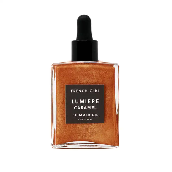 french girl Caramel Shimmer Oil