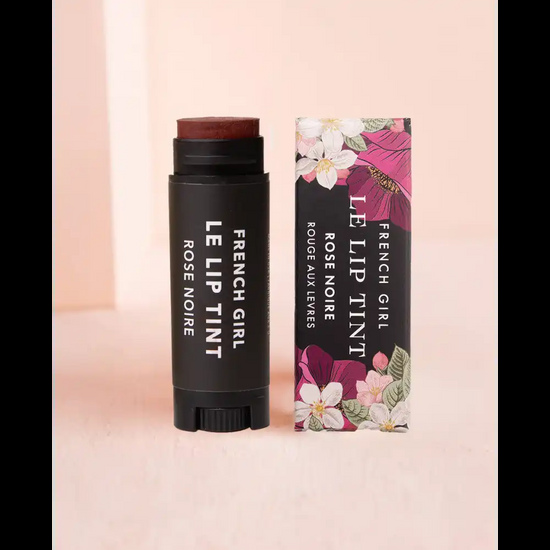 french girl Le Lip Tint Rose Noire