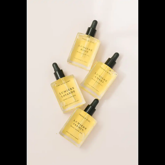 French Girl Lumière Body Glow Oil Rose