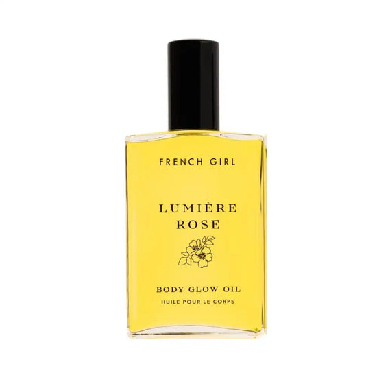 french girl Lumière Body Glow Oil Rose