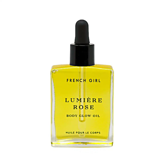 french girl Lumière Body Glow Oil Rose
